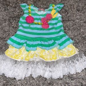 Jelly the pug dress with lots of fun details